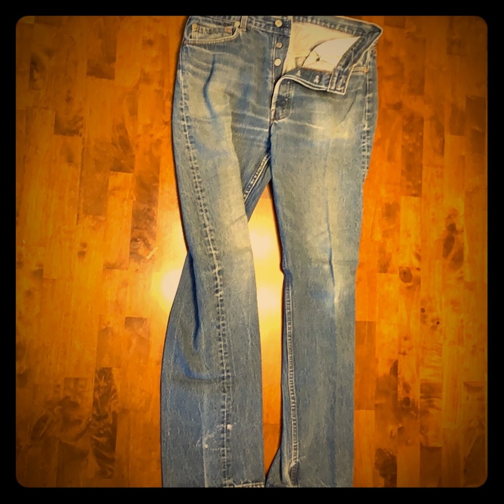 Men’s Levi’s 501 blue Jeans